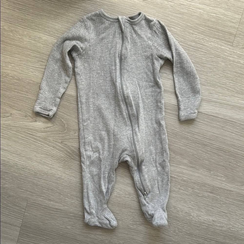 Cozy Gray Kids One Piece